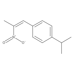 4'-Isopropyl-beta-methyl-beta-nitrostyrene Structure