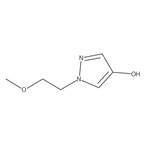 1-(2-methoxyethyl)-1H-pyrazol-4-ol Structure