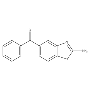 5-Benzoyl-1,3-benzoxazol-2-amine结构式
