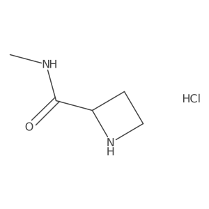 N-Methylazetidine-2-carboxamide;hydrochloride Structure