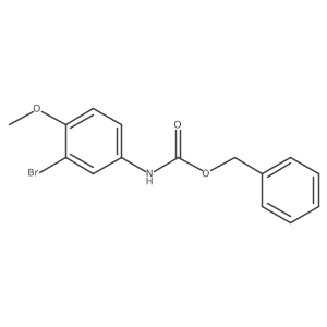 benzyl N-(3-bromo-4-methoxyphenyl)carbamate Structure