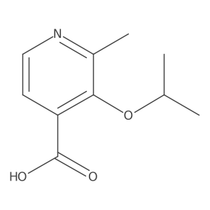 2-Methyl-3-(propan-2-yloxy)pyridine-4-carboxylic acid Structure
