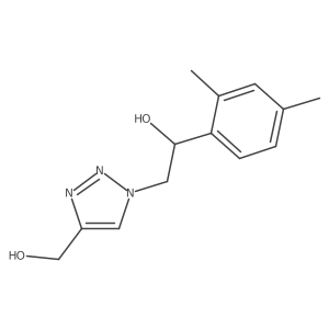 1-(2,4-dimethylphenyl)-2-[4-(hydroxymethyl)-1H-1,2,3-triazol-1-yl]ethan-1-ol Structure