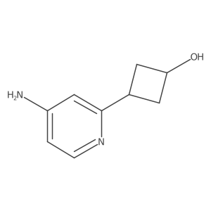 3-(4-amino-2-pyridinyl)Cyclobutanol Structure