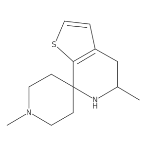 1,5'-dimethyl-5',6'-dihydro-4'H-spiro[piperidine-4,7'-thieno[2,3-c]pyridine] Structure
