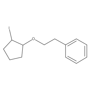 {2-[(2-Iodocyclopentyl)oxy]ethyl}benzene结构式