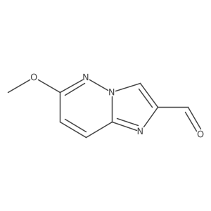 6-Methoxyimidazo[1,2-b]pyridazine-2-carbaldehyde结构式