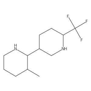 3-Methyl-2-[6-(trifluoromethyl)piperidin-3-yl]piperidine Structure