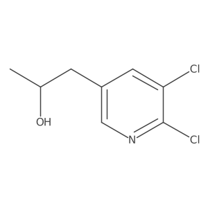 (2R)-1-(5,6-dichloropyridin-3-yl)propan-2-ol Structure