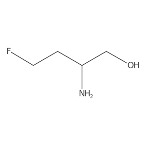 (2R)-2-amino-4-fluorobutan-1-ol结构式
