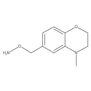 O-[(4-methyl-3,4-dihydro-2H-1,4-benzoxazin-6-yl)methyl]hydroxylamine Structure