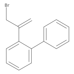 1-(3-Bromoprop-1-en-2-yl)-2-phenylbenzene结构式