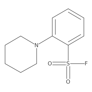 2-(Piperidin-1-yl)benzene-1-sulfonyl fluoride结构式