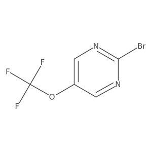 2-Bromo-5-(trifluoromethoxy)pyrimidine Structure
