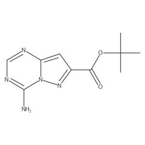 Tert-butyl 4-aminopyrazolo[1,5-a][1,3,5]triazine-7-carboxylate Structure
