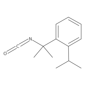 1-(2-Isocyanatopropan-2-yl)-2-(propan-2-yl)benzene结构式