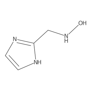 N-[(1H-imidazol-2-yl)methyl]hydroxylamine结构式