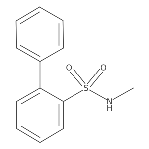 N-methyl-2-phenylbenzene-1-sulfonamide Structure