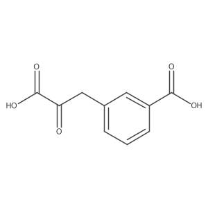 3-(2-Carboxy-2-oxoethyl)benzoic acid Structure