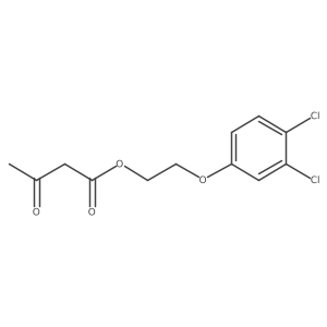 2-(3,4-Dichlorophenoxy)ethyl 3-oxobutanoate Structure