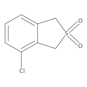4-Chloro-1,3-dihydrobenzo[c]thiophene 2,2-dioxide Structure