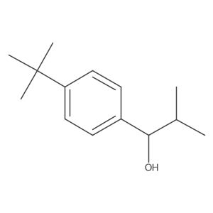 1-(4-(Tert-butyl)phenyl)-2-methylpropan-1-ol Structure
