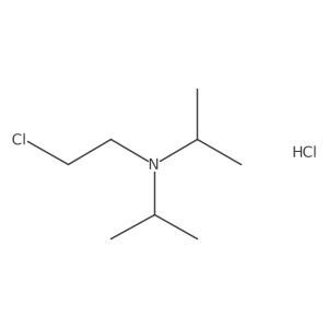 2-Diisopropylaminoethyl Chloride Hydrochloride-d14 Structure