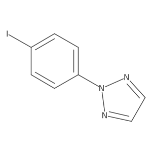 2-(4-iodophenyl)-2H-1,2,3-triazole Structure