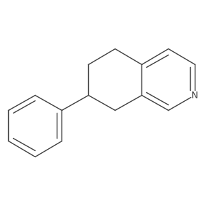 5,6,7,8-tetrahydro-7-phenyl-Isoquinoline结构式
