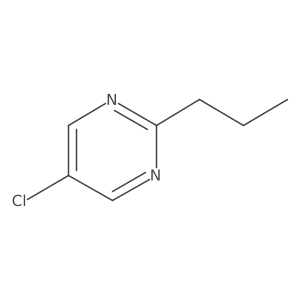 5-Chloro-2-propylpyrimidine结构式