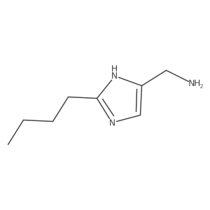(2-Butyl-1H-imidazol-5-YL)methanamine Structure