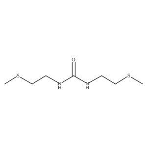 1,3-Bis(2-methylsulfanylethyl)urea Structure