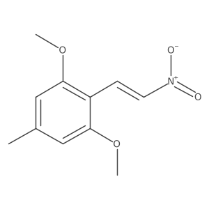 1,3-Dimethoxy-5-methyl-2-(2-nitroethenyl)benzene Structure