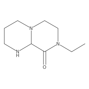 8-ethylhexahydro-2H-pyrazino[1,2-a]pyrimidin-9(6H)-one结构式
