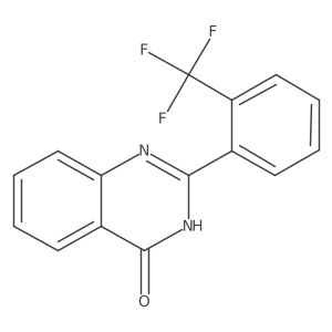 2-[2-(Trifluoromethyl)phenyl]quinazolin-4-OL结构式