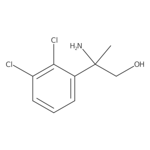 2-Amino-2-(2,3-dichlorophenyl)propan-1-ol Structure