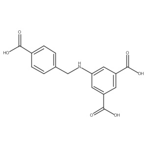 5-(4-Carboxybenzylamino)isophthalic acid结构式