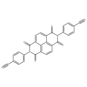4,4'-(1,3,6,8-Tetraoxo-1,3,6,8-tetrahydrobenzo[lmn][3,8]phenanthroline-2,7-diyl)dibenzonitrile Structure