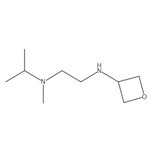 N-{2-[methyl(propan-2-yl)amino]ethyl}oxetan-3-amine Structure