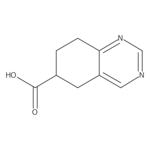 5,6,7,8-Tetrahydroquinazoline-6-carboxylic acid结构式