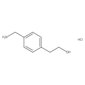 2-(4-(Aminomethyl)phenyl)ethanol hydrochloride结构式