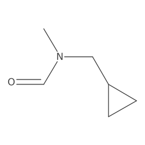 N-(cyclopropylmethyl)-N-methylformamide结构式