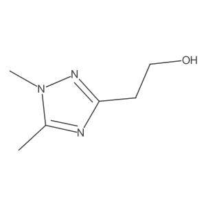 2-(1,5-Dimethyl-1H-1,2,4-triazol-3-YL)ethanol结构式