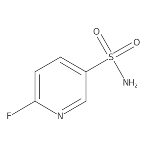 6-Fluoropyridine-3-sulfonamide结构式