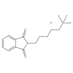 Potassium;5-(1,3-dioxoisoindolin-2-yl)pentyl-trifluoro-boranuide Structure