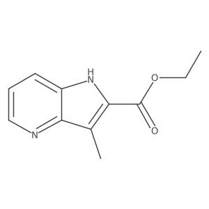 ethyl3-methyl-1H-pyrrolo[3,2-b]pyridine-2-carboxylate Structure