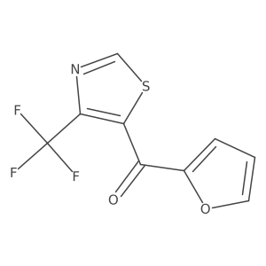 5-(2-Furoyl)-4-trifluoromethyl-1,3-thiazole Structure