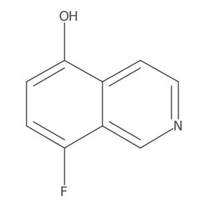 8-Fluoroisoquinolin-5-ol Structure