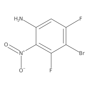 4-Bromo-3,5-difluoro-2-nitroaniline Structure