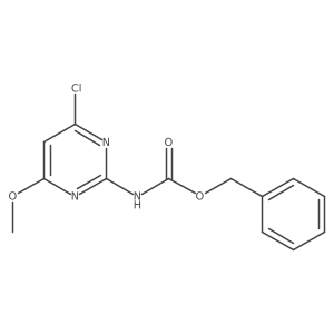 benzyl N-(4-chloro-6-methoxypyrimidin-2-yl)carbamate Structure